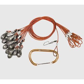 Heyday Outdoors Duck Decoy Rig | 2.5ft 3oz Tangle-Free PVC-Coated Cable & Weights | Texas Decoy Rig Built for Duck Hunting