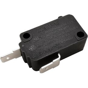 Microwave Oven Door Switch Replacement Part, 16A 125VAC, KW3AT-16 (Downward Compatible with KW3A-16), 2X Normally Open + 1x Normally Closed