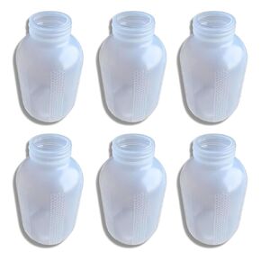 Front Entrance Honey Bee Feeder and Lid for Feeding Bees Water or Sugar Syrup from The Front of The Hives in Beekeeping - 4 Pack
