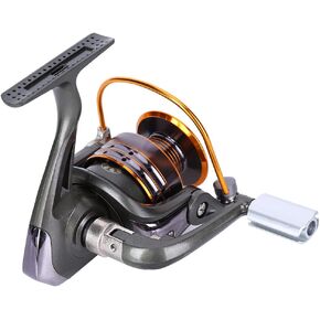 ZJchao Metal Ice Fishing Reel with 13 Ball Bearings Smooth for Outdoor Fishing Accessory