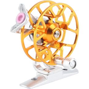 Ice Fishing Wheel Fly Fishing Reel Aluminum Alloy Material Metal Aluminium Tire Tire Wheel for Fd50, Reels