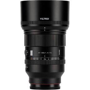 Viltrox 85mm F1.4 Pro Fe Lens ، AF 85mm F/1.4 Fe for Sony E-Mount ، العدسة صورة لـ Sony Fe A7c II A7RV A9III ZVE1 FX3 EV-E10 II A6700 A6600
