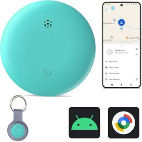 2025 تم ترقية علامة Android Air ، علامات تعقب Bluetooth لهواتف Android ، متوافقة مع Google Find My Guide ، محدد موقع العناصر للأمتعة ، المفاتيح ، حقيبة الظهر