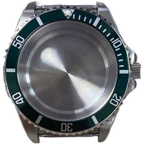 40MM Aluminum Bezel Sapphire Flat Glass Watch Case For NH35/NH36/4R36 Automatic Mechanical Movement Watch Accessories watch case