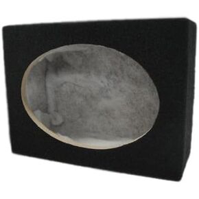 Absolute SQ6X9 6 x 9 Inches Individual Square Speaker Box with Speaker Terminal