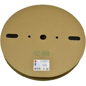 Buy Auto Supply # BAS13830-25mm (1") - 164 Foot Roll - Black Single Wall - 2:1 Heat Shrink Tubing