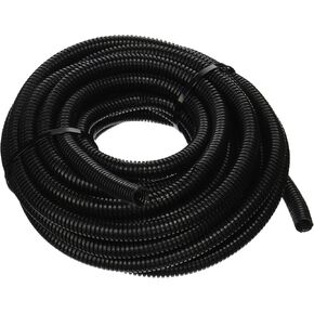 Taylor Cable 38100 Black Convoluted Tubing