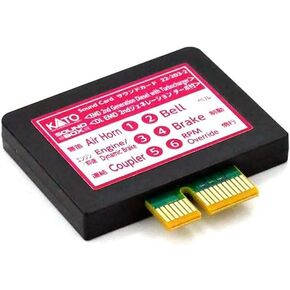 Kato KAT222032 Sound Card, EMD 2nd Gen Diesel w/Turbo Sound Card