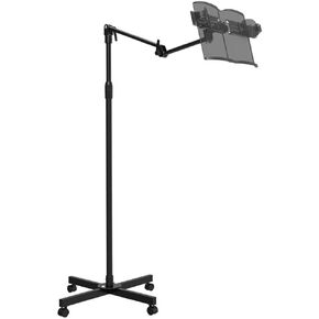 Floor Tablet Holder,Heavy Duty Floor Multi-Function Bookstand,360 Degree Adjustable Book Stand,Heavy Duty Floor Multi-Function Bookstand for Reading Books