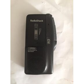 Radio Shack 2 Speed ​​Microcassette Recorder Micro 36