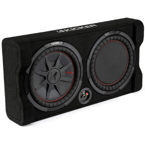 Kicker TRTP 12 بوصة (30 سم) رقيقة أسفل مضخم الصوت وعلاج الرادياتير السلبي ، 2 أوم ، ROHS متوافق (متجدد)