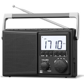 راديو Leotec Am FM مع Bluetooth ، استقبال قوي للراديو المحمولة ، الجدار ، تعمل بالبطاريات ، و 10 أصوات ضوضاء بيضاء ، وموقت نوم رقمي ، ومقبس سماعة الرأس ، والتحكم في مستوى الصوت ، وسهولة الاستخدام ، والهدايا لكبار السن