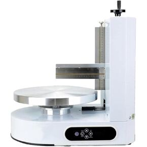 Automatic Cake Cream Spreading Machine, 4-12Inches Birthday Cake Electric Cream Spreading Machine Cake Coating Smearer Filling Smoothing Machine  for Cake Dessert Shops and Households,Green