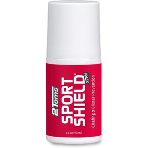 2Toms SportShield Xtra, Soothing All Day Anti-Chafe Prevention, Waterproof Protection from Thigh Chafing and Skin Irritation, 1.5 Ounce Bottle