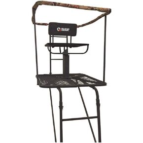 Guide Gear 16' Swivel Ladder Tree Stand for Hunting Climbing Seat Hunt Gear Equipment Accessories