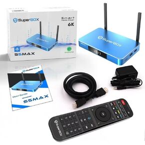S5 Max 2025 Version S5 MAX 4GB RAM 64GB ROM 6K Ultra HDMI Cable,Voice Remote Control