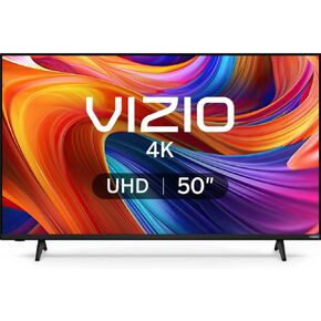VIZIO 50 Inch V Series 4K UHD LED HDR Smart TV Bluetooth Compatible with Dolby Vision HDR/HDR10+, HDMI VRR, DTS Virtual X and WiFi 6 Dual-Band (V4K50M-0809)