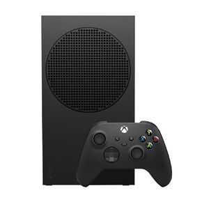 Microsoft Xbox Series S 1TB SSD Console Carbon Black - Includes Xbox Wireless Controller - Up to 120 frames per second - 10GB RAM 1TB SSD - Experience high dynamic range - Xbox Velocity Architecture (Renewed)