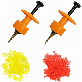 2x Pellet Bander Tool Micro Bait Bands Match Match Corrase Fishing Teach