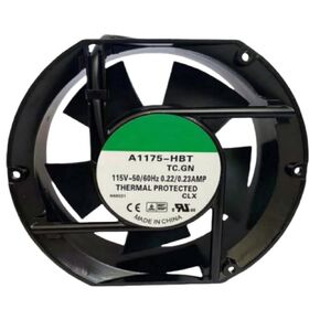 A1175-HBT Fan 17.2CM for 115V 0.22/0.23A 17251 172X150X51MM 2-Wire Cooling Fan