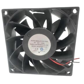 RD9238B24H-S Fan 9.2CM for 24V 0.80A 9238 92X92X38MM 2-Wire Cooling Fan