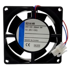 8314 HR Fan 8CM for 24V 250mA 6W 8032 80X80X32MM 2-Wire Cooling Fan