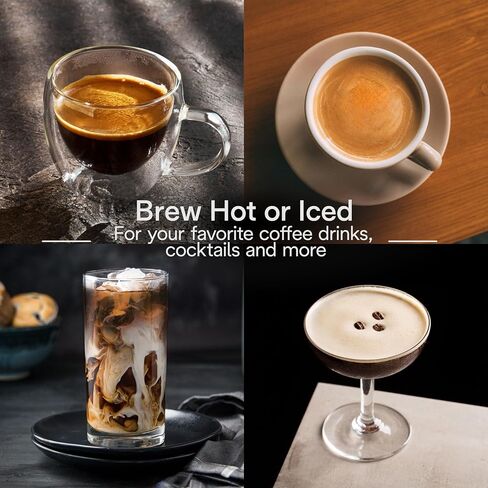 De'Longhi Rivelia Automatic Espresso Machine with Grinder & Milk Frother – All-in-One Coffee Maker, Hot & Iced Latte, Cappuccino, Bean Switch System, Burr Grinder, Compact Italian Design, White in Saudi Arabia