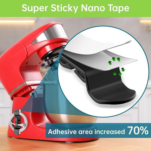 6PCS Cord Organizer for Appliances, Upgraded Kitchen Appliance Cord Wrap, Cord Holder Stick on Pressure Cooker, Coffee Maker, Air Fryer and Blender(3 Black + 3 White) in Kuwait