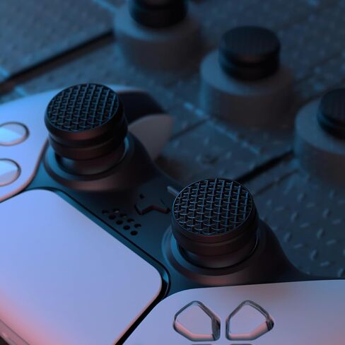 Playvital 3 ارتفاع درع الإبهام CUSTION CUSHION CAPS قبضة الإبهام لـ PS5 ، ل PS4 ، غطاء قبضة الإبهام للوحدة اللاسلكية Xbox Core ، أغطية قبضة الإبهام لأجهزة Xbox One ، Elite Series 2 ، لـ Switch Pro - Black in Saudi Arabia