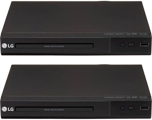 LG DP132H DVD Player Full HD Upscaling, Traditional DVD Playback, USB Playback, HDMI Out, USB Direct Recording, with Remote Control – Black in Saudi Arabia
