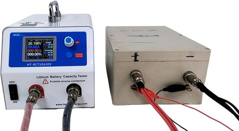High Precision LiFePO4 Battery Capacity Tester, 5V 50A/30V 10A LiFePO4 Load Detection Aging Lightning Arrester Partial Capacity Balance (110V US Standard) (10A 110V US Plug) in Saudi Arabia