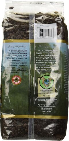 San Francisco Bay 100 ٪ Coffee Rainforest Blend Flust Bean 3 LBS in Saudi Arabia