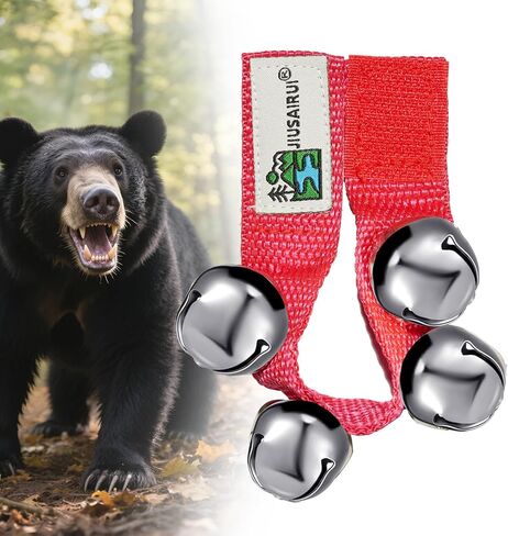 Outdoor Bear Bells for Hiking Safety: Bear Horn to Scare Bears Deterrent Devices for Dogs Biking Fishing Camping Climbing in Saudi Arabia
