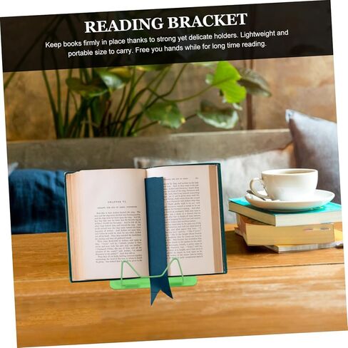 حامل كتاب قابل للتعديل لقراءة الكتب خفيفة الوزن يقف قوس القراءة 0 ° -68 ° زاوية قصر النظر in Kuwait
