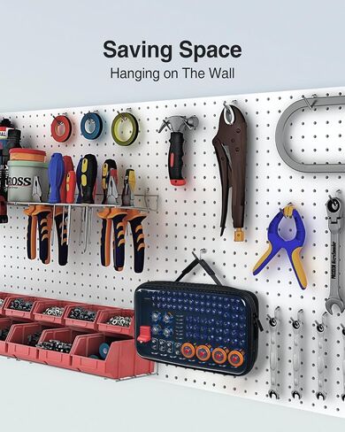 Luxtude Battery Organizer Storage Case with Tester, Clear Batteries Storage Organizers Holds 102 PCS, Hard Battery Holder Organizers, Drawer Caddy & Daddy,Camping Accessories (Batteries Not Included) in Saudi Arabia