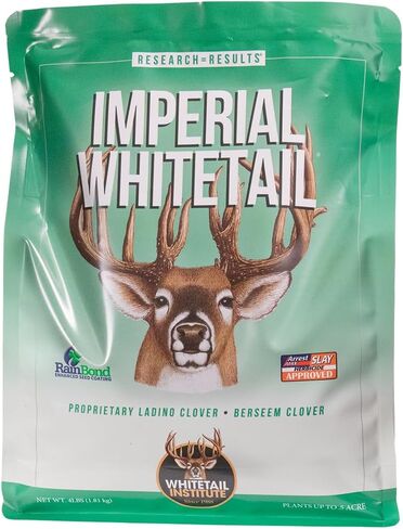 Whitetail Institute Imperial Clover Food Plot Seed (Spring and Fall Planting), 4-Pound (1/2 Acre) in Saudi Arabia