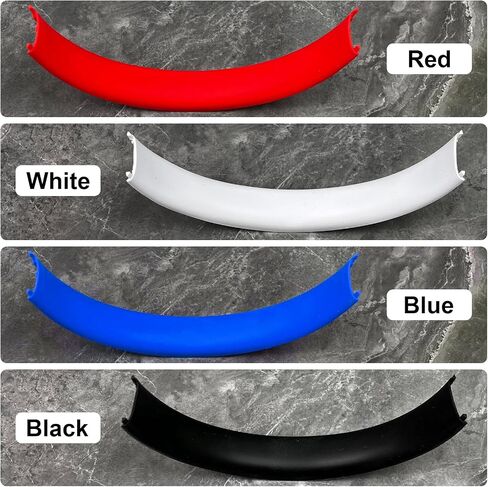 Replacement Top Headband Rubber Foam Cushion Pad Repair Parts Compatible with Beats Studio 2.0 Studio 3.0 Wired Wireless Over-Ear Headphones (White) in Saudi Arabia