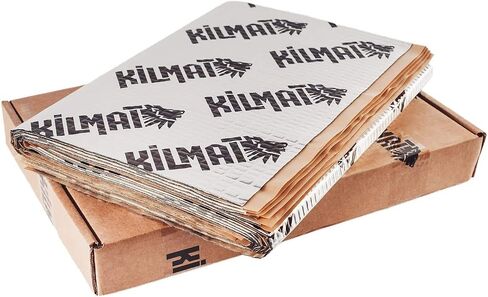 KILMAT 50 mil 50 sqft Car Sound Deadening Mat, Butyl Automotive Sound Deadener, Audio Noise Insulation and dampening in Saudi Arabia