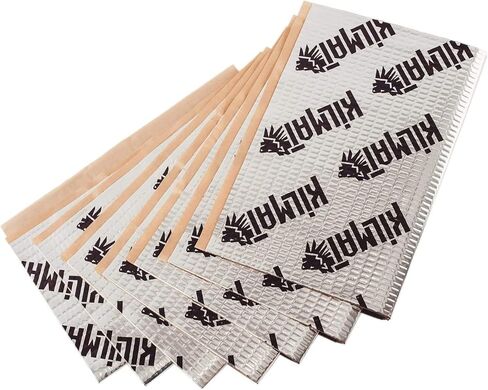 KILMAT 50 mil 50 sqft Car Sound Deadening Mat, Butyl Automotive Sound Deadener, Audio Noise Insulation and dampening in Saudi Arabia