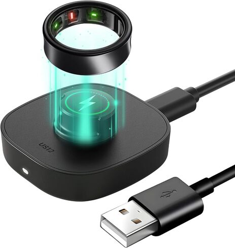 Compatible with Oura Ring Gen 3 Charger, Fast Charging Dock with USB-C Cable for Ring Gen 3 Horizon/Heritage (Size 8) in Saudi Arabia