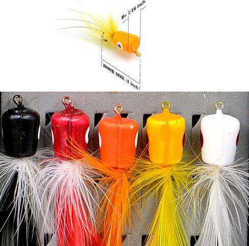 Fly Fishing Flies Kit/Trout/Salmon/bass Flies Streamers Dry/Wet Flies.Nymphs,Fly Poppers (with Waterproof Fly Box) in Kuwait