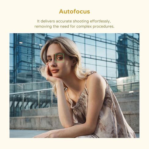 عدسة فيلتروكس 56 مم F1.4 ذات التركيز التلقائي متوافقة مع كاميرات فوجي فيلم X-Mount APS-C-Format ذات تصميم غير مرائي. in Kuwait