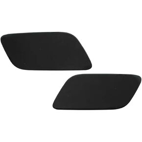 Pair Left and Right 8U0955275/8U0955276, Front Bumper Headlight Headlamp Washer Nozzle Jet Cap, 2012-2015 Compatible with Audi Q3