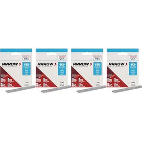 Arrow Fastener 504 Genuine T50 1/4-Inch Staples, Pack of 4