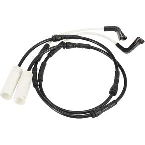 X AUTOHAUX 2pcs NO.34356779619 Car Front Brake Pad Wear Sensor for BMW 135i 2008-2011