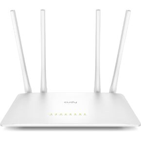 Cudy AC1200 Smart WiFi Router, WiFi Extender, Wireless Access Point, WISP, 5GHz Dual Band Wireless Internet Router, 10/100Mbps LAN, 5 dBi Antennas, VPN, Guest WiFi, AP Mode, WR1200