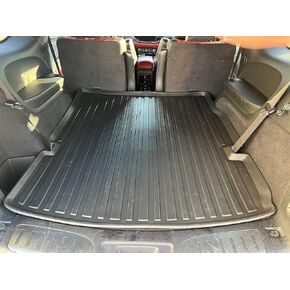 Premium Cargo Liner for Dodge Durango 2011-2024- 100% Protection - Custom Fit Car Trunk Mat - All-Season Black Cargo Mat - 3D Shaped Laser Measured Trunk Liners for Dodge Durango
