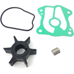 06192-ZV5-003 Water Pump Impeller Repair Kit for Honda Outboard 35 40 45 50 HP BF35 BF40 BF45 BF50 Boat Motor Engine Rebuild Service Parts Replacement Sierra Marine 18-3282 06192ZV5003