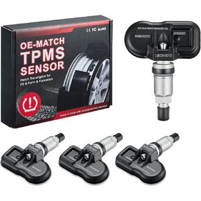 BDFHYK Upgrade TPMS Sensor Compatible with 2009-2020 Chrysler 300 Town & Country, Jeep Wrangler, Dodge Challenger Charger Durango Grand Caravan Journey Viper 433MHz Programmed Tire Pressure Sensor