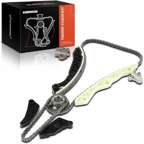 A-Premium Engine Timing Chain Kit W/Tensioner [fits DOHC, 4Cyl 2.0L 2.4L] Compatible with Dodge Avenger 2008-2014, Caliber, Journey 2009-2020 & Jeep Compass Patriot 2007-2017 & Chrysler Sebring, 200